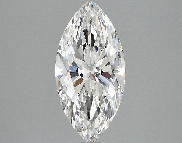 2.08 Carat Marquise Shaped Excellent Cut VS1 IGI Certified Lab Grown Diamond