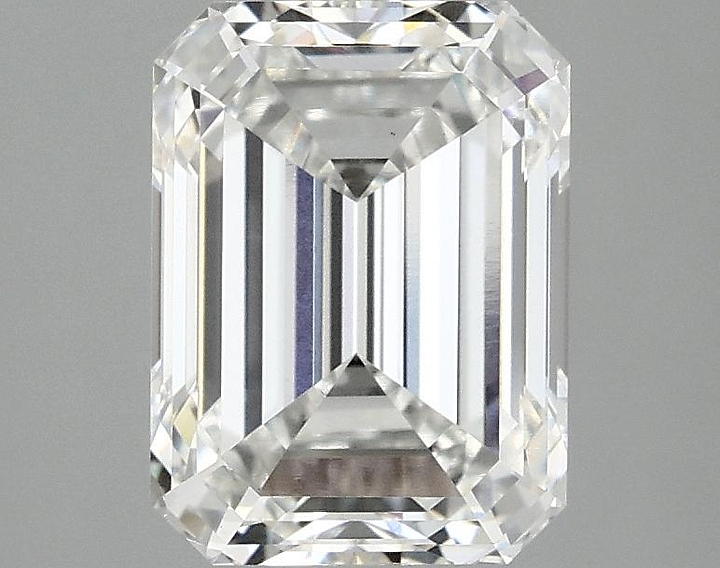 2.51 Carat Emerald Shaped Excellent Cut VS1 IGI Certified Lab Grown Diamond