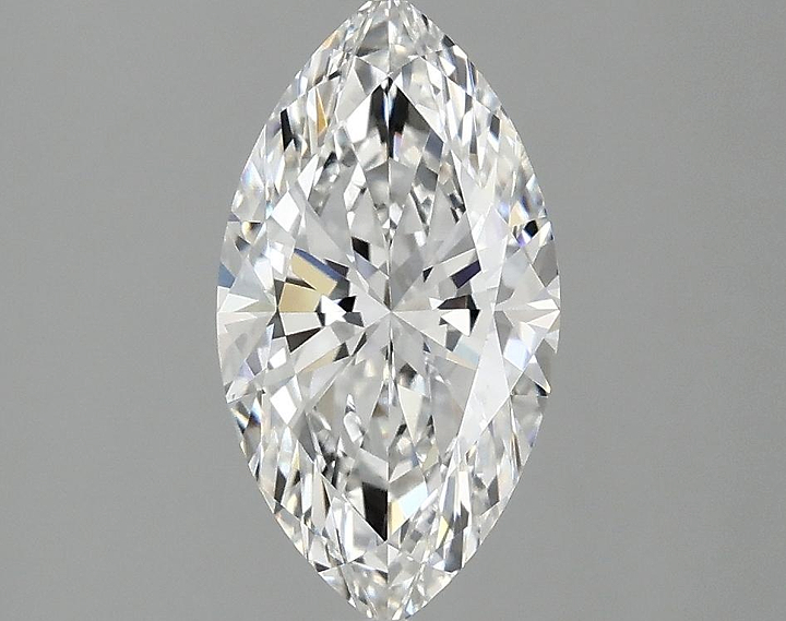 1.54 Carat Marquise Shaped Excellent Cut VVS2 IGI Certified Lab Grown Diamond