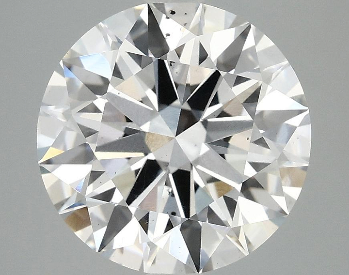 4.03 Carat Round Shaped Ideal Cut SI1 IGI Certified Lab Grown Diamond