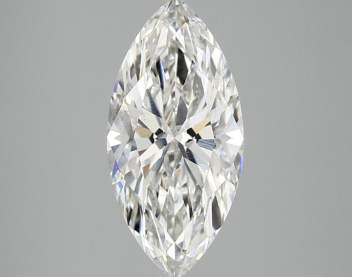 2.98 Carat Marquise Shaped Excellent Cut VS2 IGI Certified Lab Grown Diamond