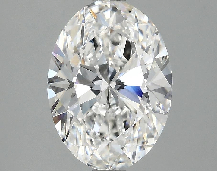 2.44 Carat Oval Shaped Ideal Cut VVS2 IGI Certified Lab Grown Diamond