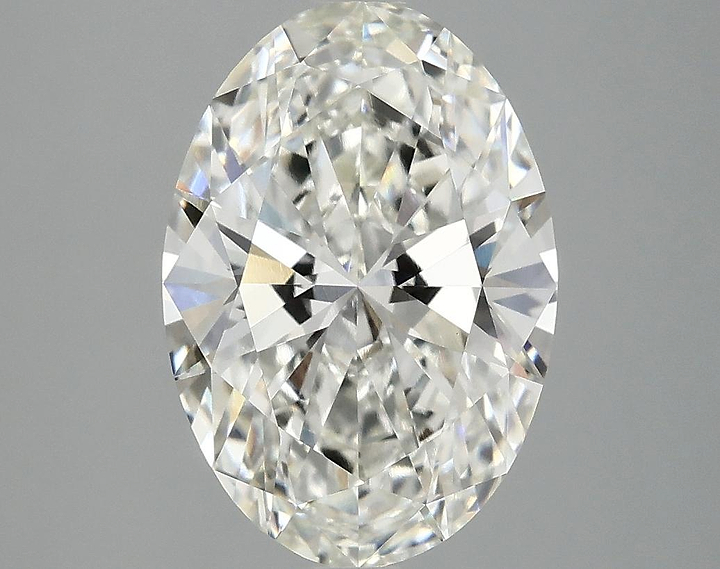 3.03 Carat Oval Shaped Ideal Cut VVS2 IGI Certified Lab Grown Diamond