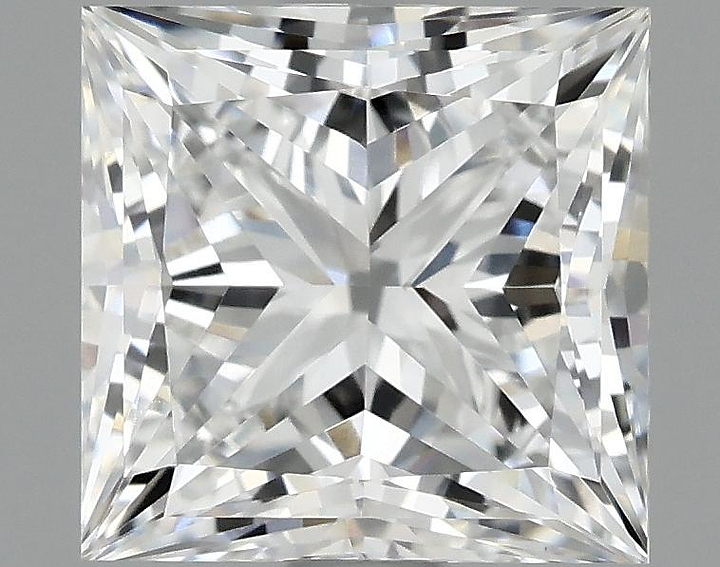 1.57 Carat Princess Shaped Ideal Cut VS1 IGI Certified Lab Grown Diamond