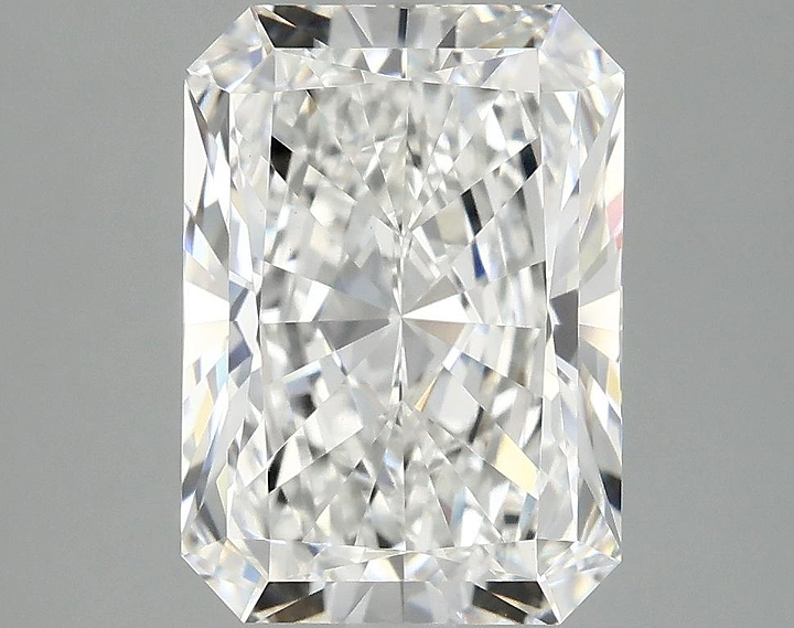 3.85 Carat Radiant Shaped Ideal Cut VS1 IGI Certified Lab Grown Diamond