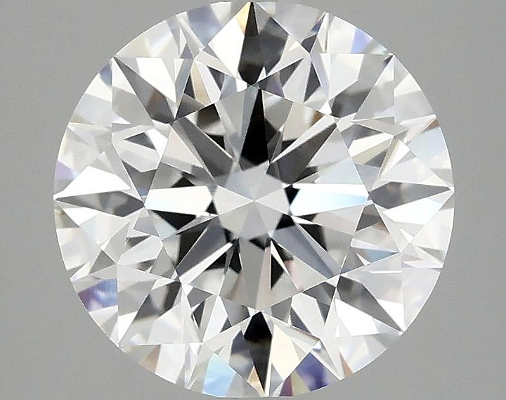3.06 Carat Round Shaped Excellent Cut VVS2 IGI Certified Lab Grown Diamond