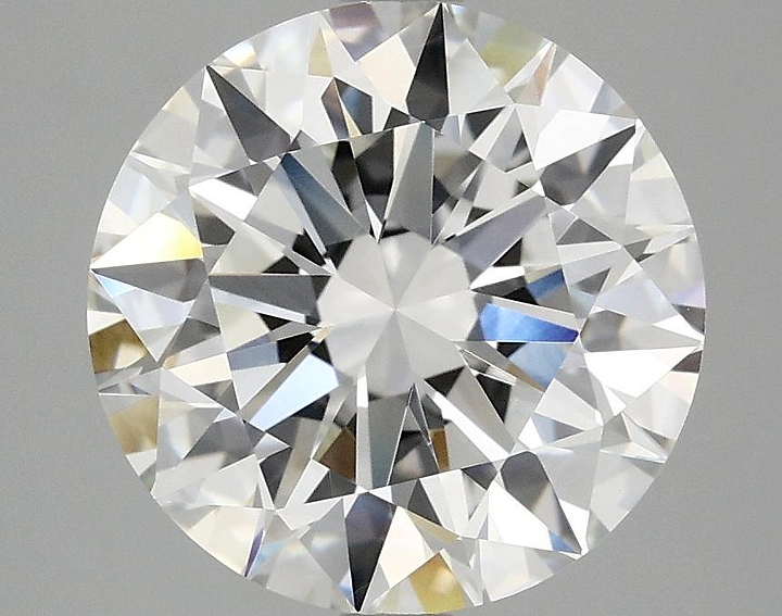 4.01 Carat Round Shaped Excellent Cut VVS2 IGI Certified Lab Grown Diamond