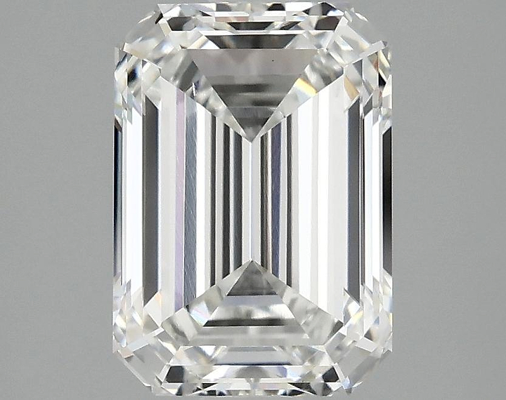 2.53 Carat Emerald Shaped Ideal Cut VS1 IGI Certified Lab Grown Diamond