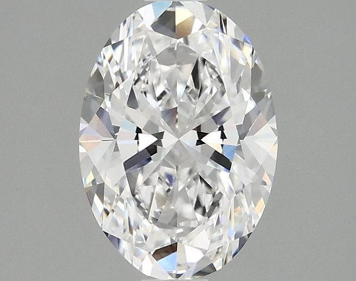 1.55 Carat Oval Shaped Ideal Cut VVS2 IGI Certified Lab Grown Diamond
