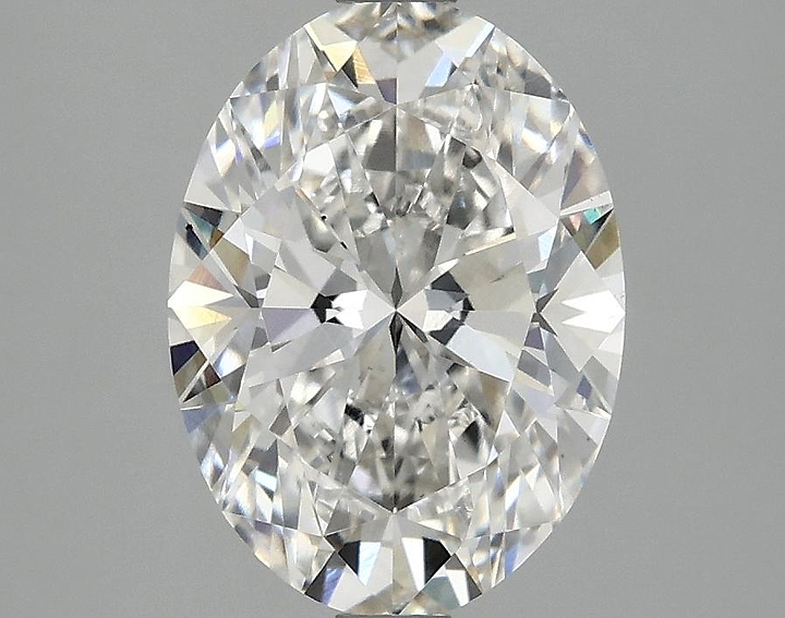 2.5 Carat Oval Shaped Excellent Cut VS2 IGI Certified Lab Grown Diamond