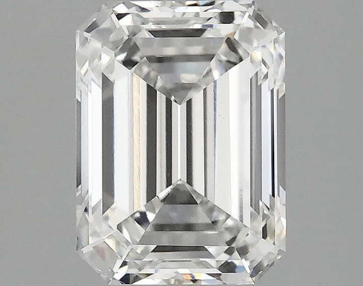 2.34 Carat Emerald Shaped Excellent Cut VVS2 IGI Certified Lab Grown Diamond