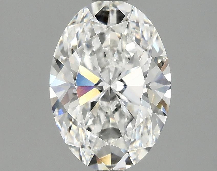 2.01 Carat Oval Shaped Ideal Cut VVS2 IGI Certified Lab Grown Diamond