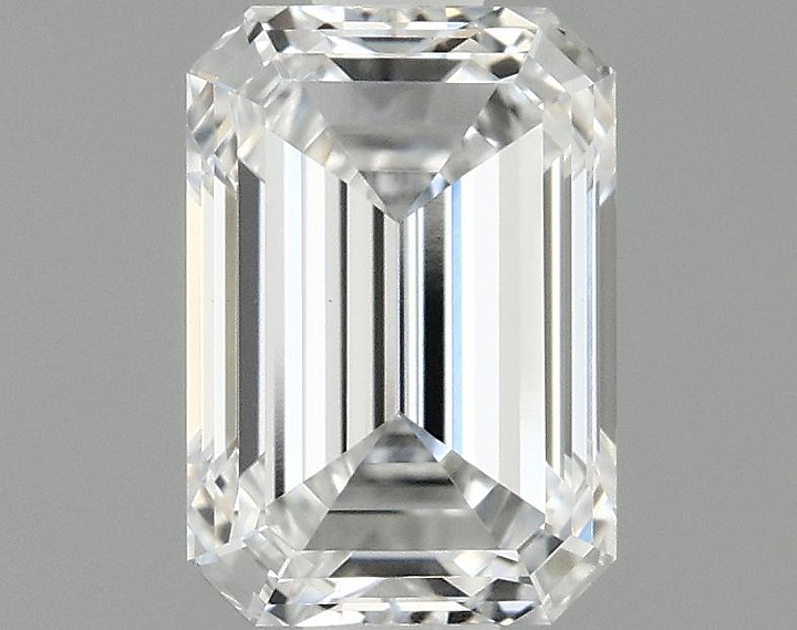1.1 Carat Emerald Shaped Ideal Cut VVS2 IGI Certified Lab Grown Diamond
