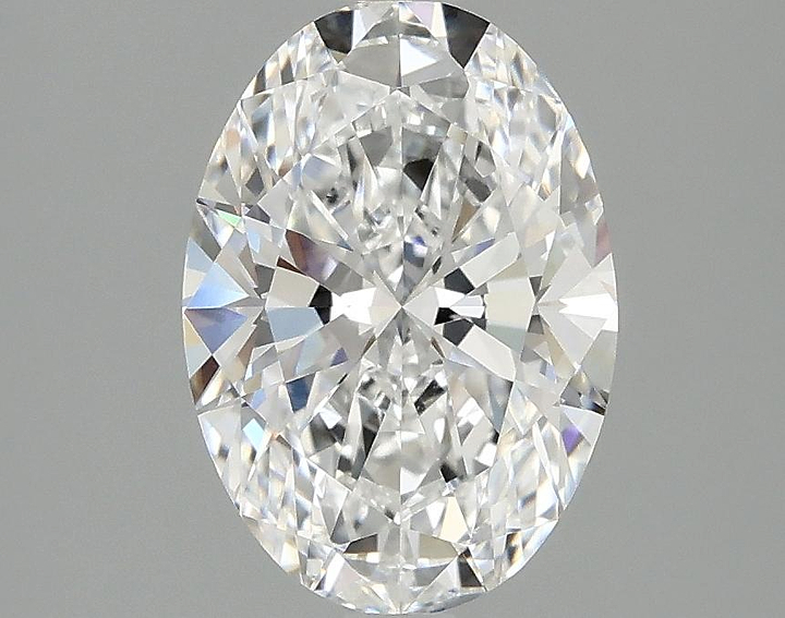 1.98 Carat Oval Shaped Ideal Cut VVS2 IGI Certified Lab Grown Diamond