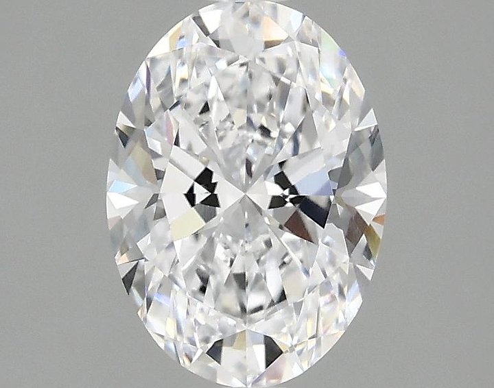1.45 Carat Oval Shaped Ideal Cut VVS2 IGI Certified Lab Grown Diamond