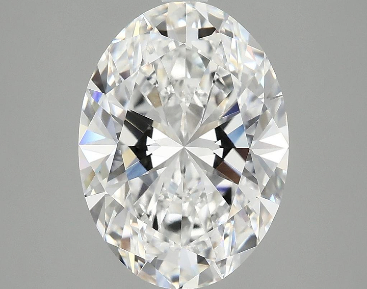 3.46 Carat Oval Shaped Excellent Cut VVS2 IGI Certified Lab Grown Diamond