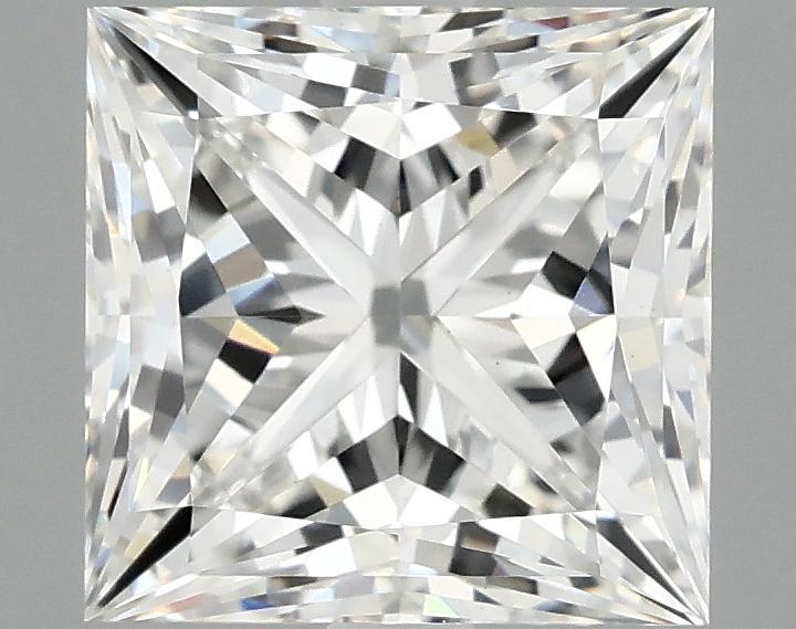 2.84 Carat Princess Shaped Ideal Cut VS1 IGI Certified Lab Grown Diamond