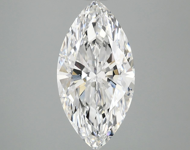 2.99 Carat Marquise Shaped Ideal Cut VVS2 IGI Certified Lab Grown Diamond