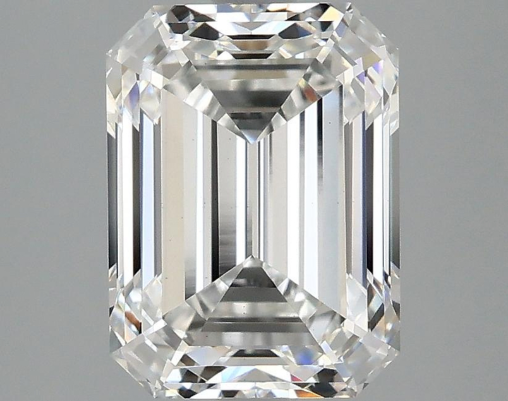 3.05 Carat Emerald Shaped Excellent Cut VS1 IGI Certified Lab Grown Diamond