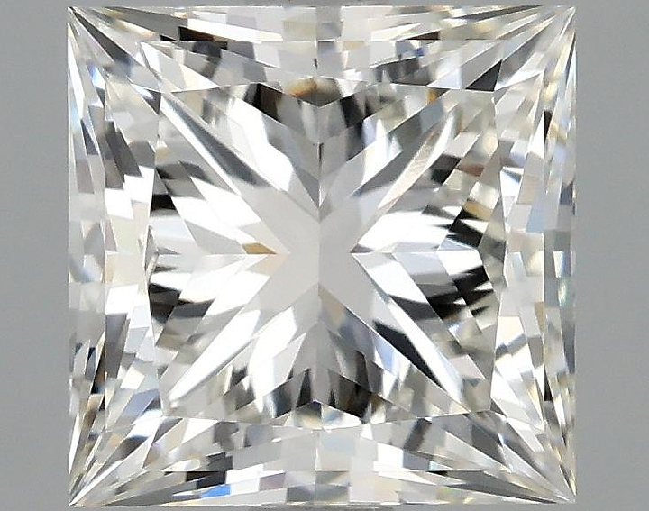 1.96 Carat Princess Shaped Ideal Cut VVS2 IGI Certified Lab Grown Diamond