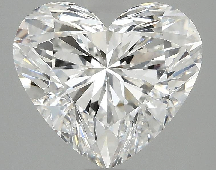2.98 Carat Heart Shaped Ideal Cut VS1 IGI Certified Lab Grown Diamond