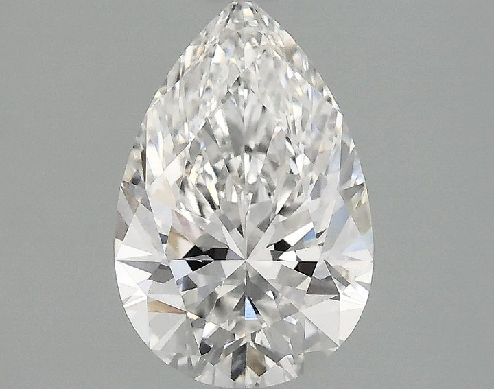 1.58 Carat Pear Shaped Excellent Cut VVS2 IGI Certified Lab Grown Diamond