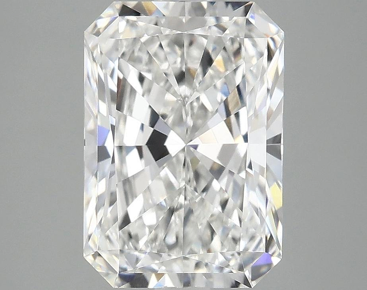 3.09 Carat Radiant Shaped Ideal Cut VVS2 IGI Certified Lab Grown Diamond