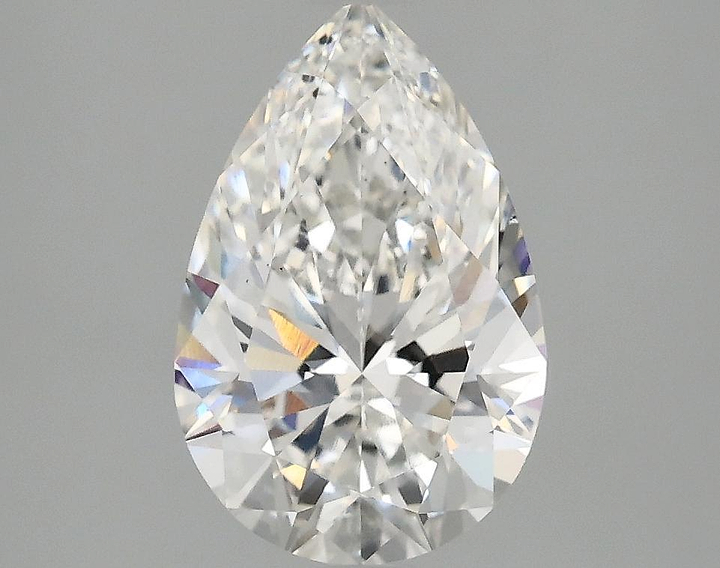 2.03 Carat Pear Shaped Excellent Cut SI1 IGI Certified Lab Grown Diamond