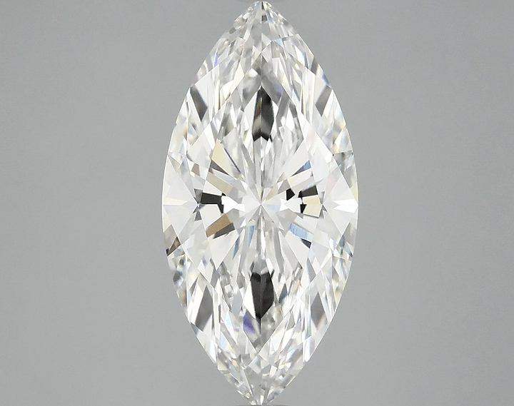 3.08 Carat Marquise Shaped Excellent Cut VVS2 IGI Certified Lab Grown Diamond