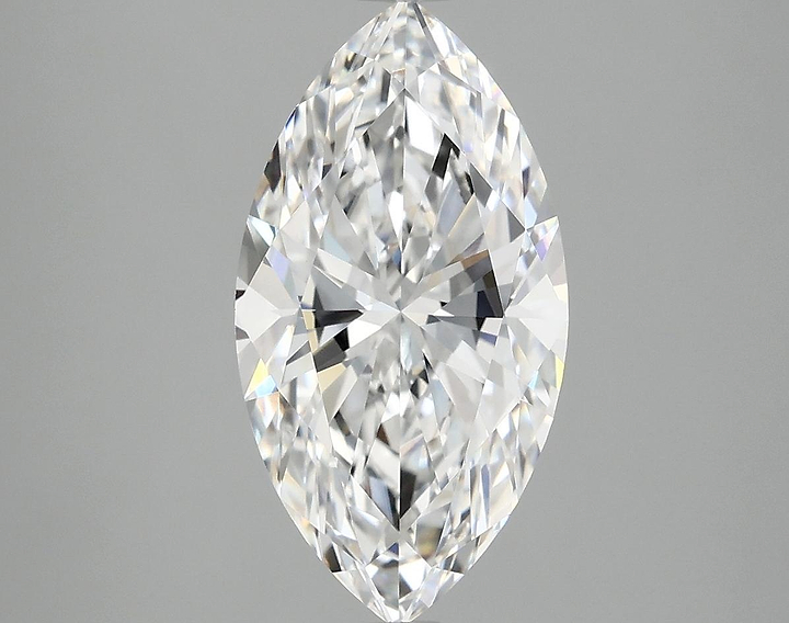 2.99 Carat Marquise Shaped Excellent Cut VVS2 IGI Certified Lab Grown Diamond