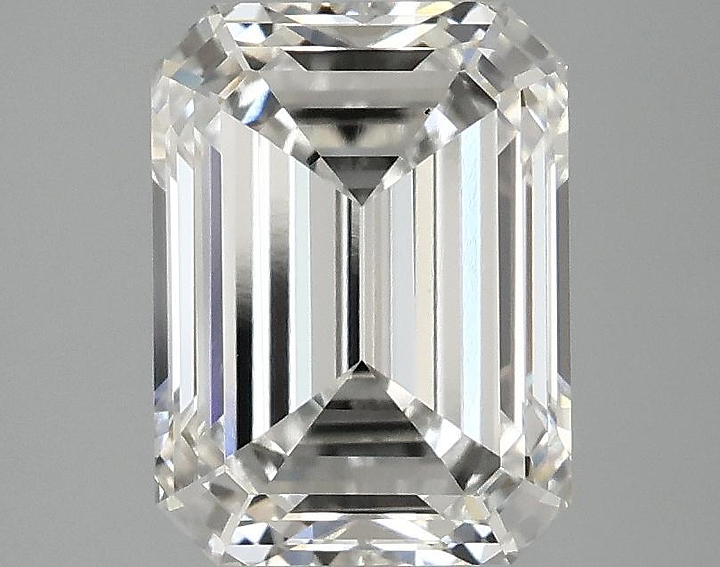 3.02 Carat Emerald Shaped Excellent Cut VS1 IGI Certified Lab Grown Diamond