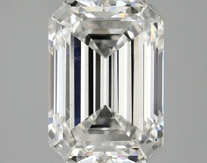 3.06 Carat Emerald Shaped Ideal Cut VS1 IGI Certified Lab Grown Diamond