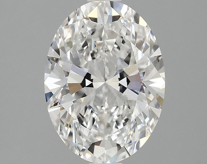 1.8 Carat Oval Shaped Excellent Cut VVS2 IGI Certified Lab Grown Diamond