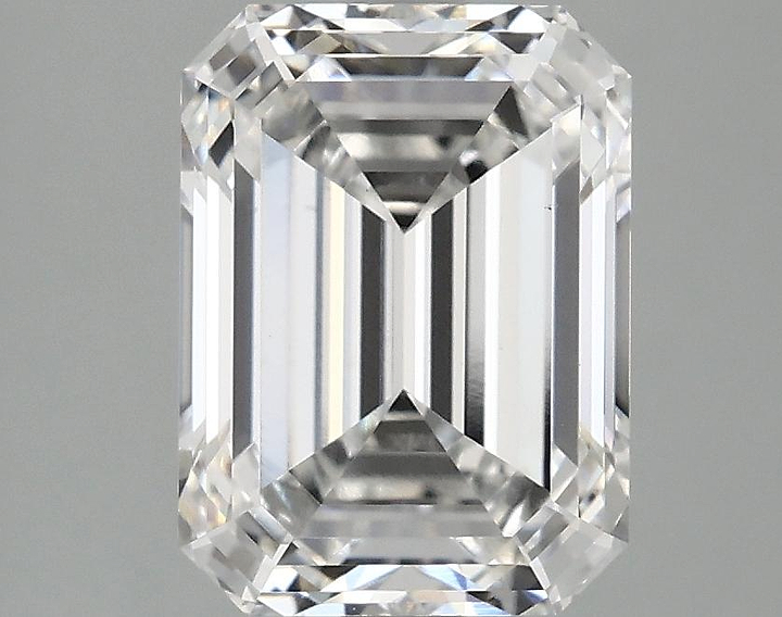 2.98 Carat Emerald Shaped Excellent Cut VS1 IGI Certified Lab Grown Diamond