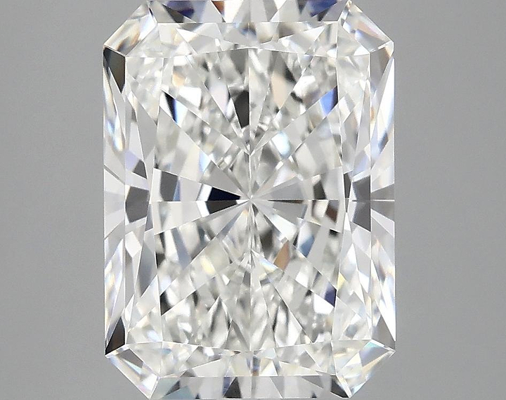 4.06 Carat Radiant Shaped Excellent Cut VVS2 IGI Certified Lab Grown Diamond