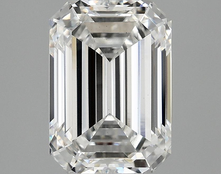 3.04 Carat Emerald Shaped Ideal Cut VS1 IGI Certified Lab Grown Diamond
