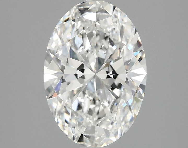 2.05 Carat Oval Shaped Ideal Cut VVS2 IGI Certified Lab Grown Diamond
