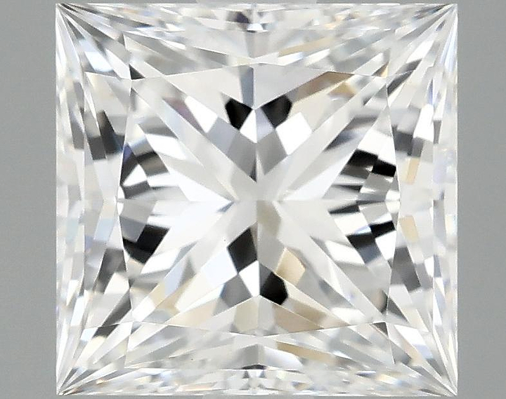 1.93 Carat Princess Shaped Ideal Cut VVS2 IGI Certified Lab Grown Diamond