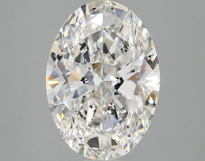 2.84 Carat Oval Shaped Ideal Cut SI1 IGI Certified Lab Grown Diamond