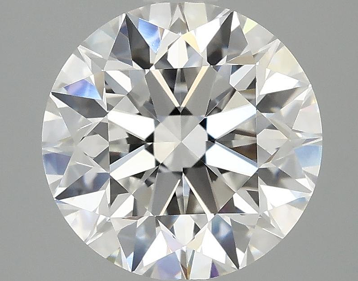 3.06 Carat Round Shaped Excellent Cut VVS2 IGI Certified Lab Grown Diamond