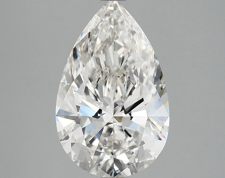 3.08 Carat Pear Shaped Ideal Cut VS1 IGI Certified Lab Grown Diamond