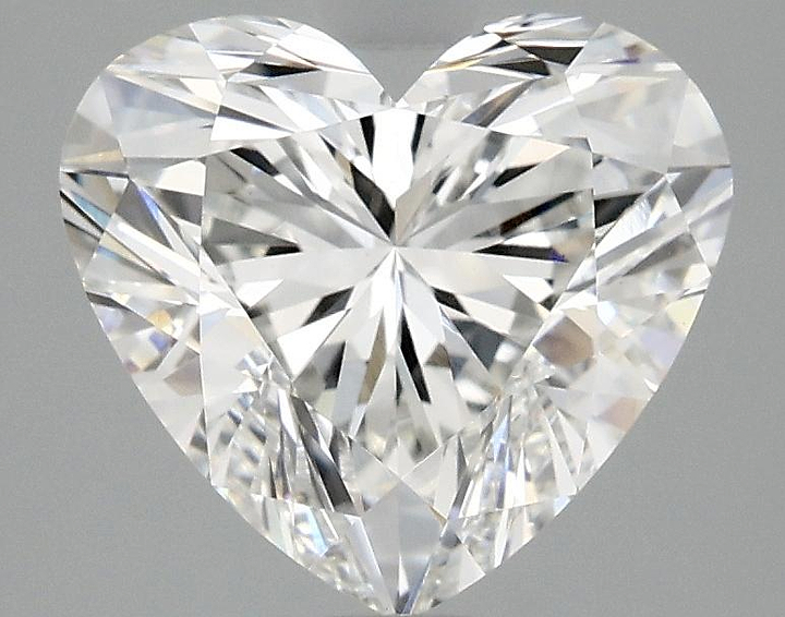 2.98 Carat Heart Shaped Ideal Cut VS1 IGI Certified Lab Grown Diamond