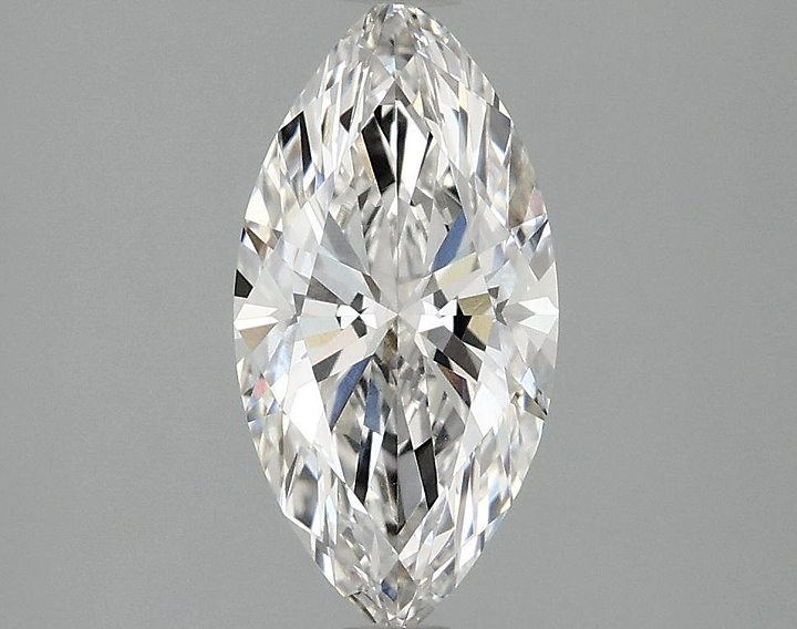 1.4 Carat Marquise Shaped Ideal Cut VVS2 IGI Certified Lab Grown Diamond