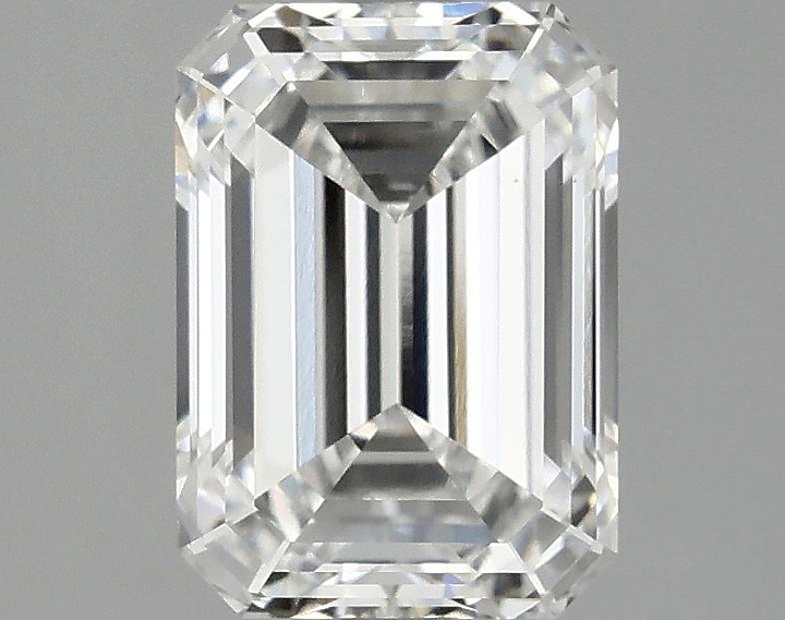 2.57 Carat Emerald Shaped Ideal Cut VS1 IGI Certified Lab Grown Diamond