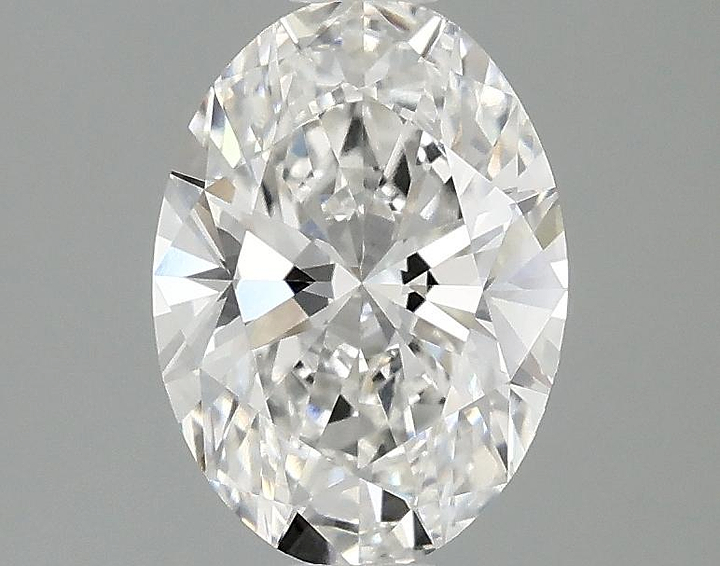 1.54 Carat Oval Shaped Ideal Cut VVS2 IGI Certified Lab Grown Diamond