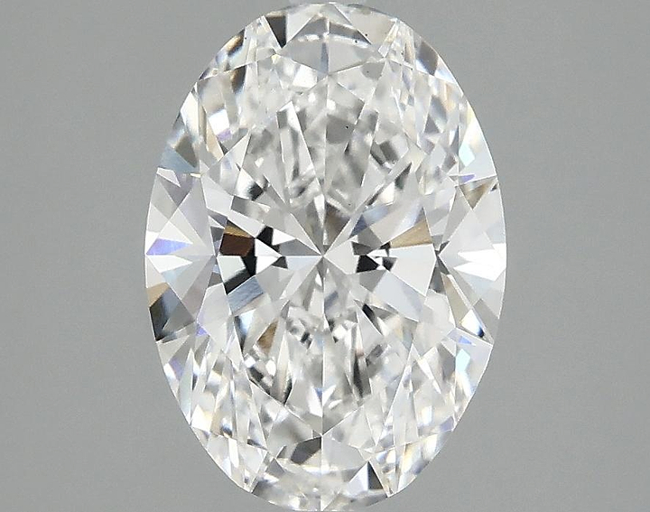 2.1 Carat Oval Shaped Ideal Cut VS1 IGI Certified Lab Grown Diamond