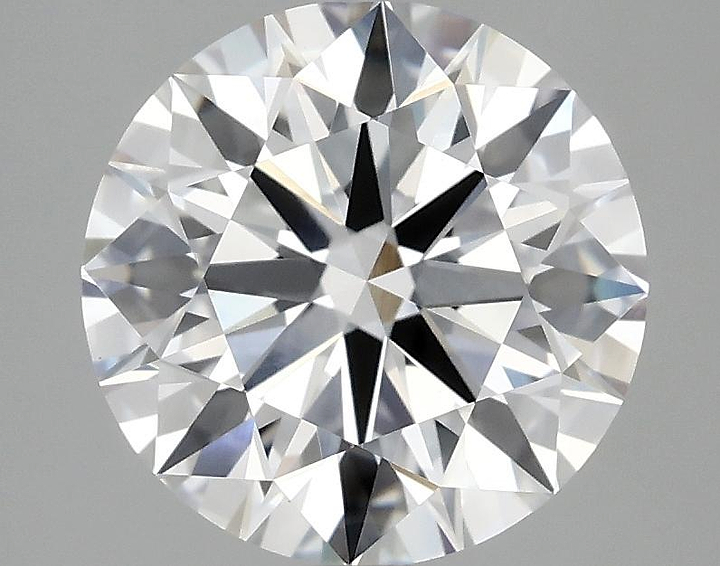 3.06 Carat Round Shaped Ideal Cut VVS2 IGI Certified Lab Grown Diamond