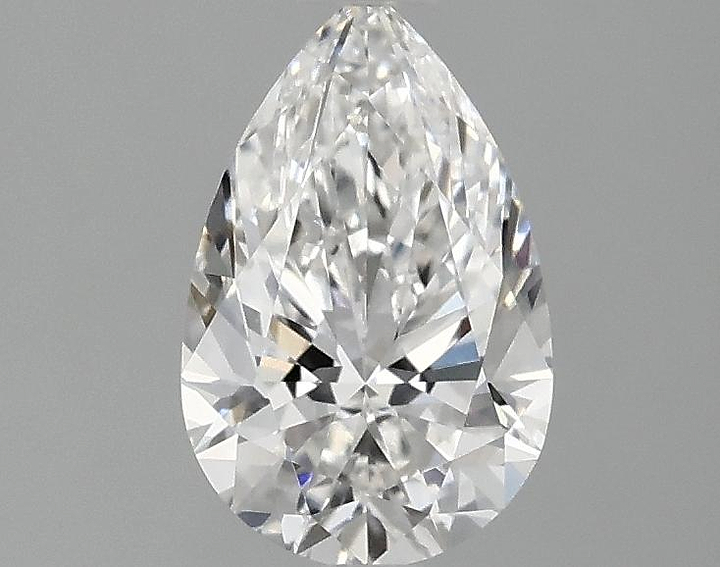 1.08 Carat Pear Shaped Ideal Cut VVS2 IGI Certified Lab Grown Diamond