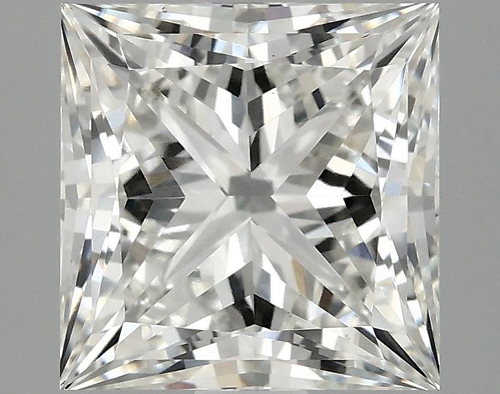 2.19 Carat Princess Shaped Ideal Cut VS1 IGI Certified Lab Grown Diamond