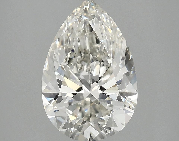 2.49 Carat Pear Shaped Excellent Cut VVS2 IGI Certified Lab Grown Diamond